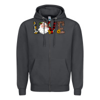 Smoke love santa Zipper Hoodie - JahusDesignShop
