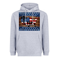 Heather Grey god bless america american flag tumbler Heavyweight Hoodie - Jasminsmagicworld