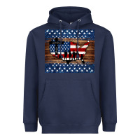 Navy god bless america american flag tumbler Heavyweight Hoodie - Jasminsmagicworld