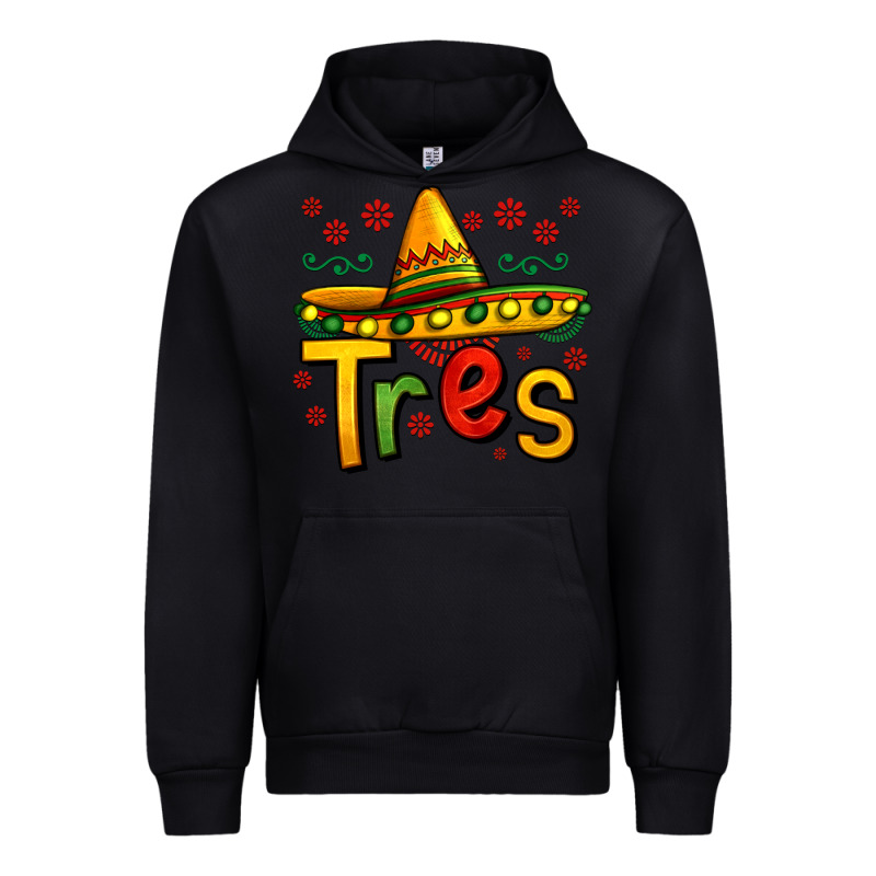Tres My Third Mexican Birthday Urban Hoodie by Jasminsmagicworld | Teevron