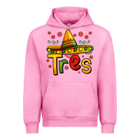 Fuchsia Pink tres my third mexican birthday Urban Hoodie - Jasminsmagicworld