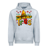 Heather Grey tres my third mexican birthday Urban Hoodie - Jasminsmagicworld
