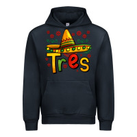 Navy tres my third mexican birthday Urban Hoodie - Jasminsmagicworld