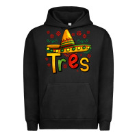Pigment Black tres my third mexican birthday Urban Hoodie - Jasminsmagicworld