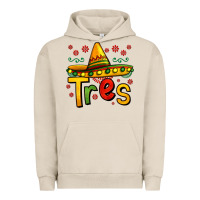 Pigment French Oak tres my third mexican birthday Urban Hoodie - Jasminsmagicworld