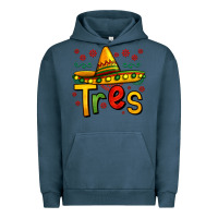 Pigment Midnight Navy tres my third mexican birthday Urban Hoodie - Jasminsmagicworld