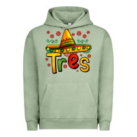 Pigment Oil Green tres my third mexican birthday Urban Hoodie - Jasminsmagicworld
