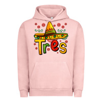 Pigment Salmon tres my third mexican birthday Urban Hoodie - Jasminsmagicworld