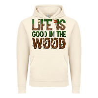 Vintage Artic life is good in the wood Vintage Hoodie - texasbilliewilder