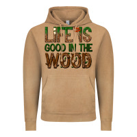 Vintage Camel life is good in the wood Vintage Hoodie - texasbilliewilder