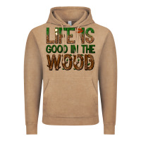 Vintage Coffee life is good in the wood Vintage Hoodie - texasbilliewilder