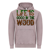 Vintage Zinc life is good in the wood Vintage Hoodie - texasbilliewilder