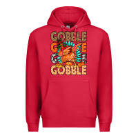 Cardinal Gobble Gobble Gobble Premium Hoodie - MaliasSmallBusiness