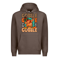 Coffee Gobble Gobble Gobble Premium Hoodie - MaliasSmallBusiness