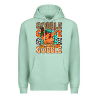 Seafoam Gobble Gobble Gobble Premium Hoodie - MaliasSmallBusiness