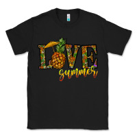Black love summer pinapple Classic Tee - CowhideDigitalArt