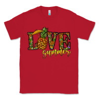 Red love summer pinapple Classic Tee - CowhideDigitalArt