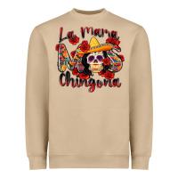 Mushroom la mama mas chingona Heavyweight Sweatshirt - Zillion Design Studio