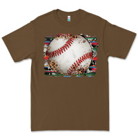 Cacao sports baseball background Premium Tee - Artiststas