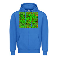 True Royal shamrock bomb Zipper Hoodie - AdoDesignShop