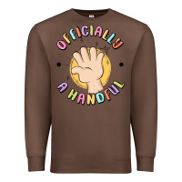 Chestnut officially a handful Premium Sweatshirt - MaliasSmallBusiness
