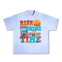 Grape Ice rise and shine coffee time Urban Heavy Tee - Zillion Design Studio