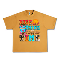 Peanut Butter rise and shine coffee time Urban Heavy Tee - Zillion Design Studio