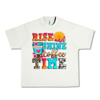 Pistachio rise and shine coffee time Urban Heavy Tee - Zillion Design Studio