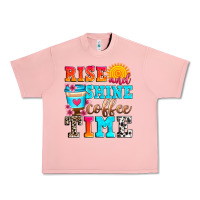 Salmon rise and shine coffee time Urban Heavy Tee - Zillion Design Studio