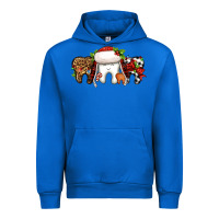 Cobalt Christmas teeth dentist Urban Hoodie - Jasminsmagicworld