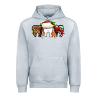 Heather Grey Christmas teeth dentist Urban Hoodie - Jasminsmagicworld