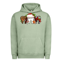 Pigment Oil Green Christmas teeth dentist Urban Hoodie - Jasminsmagicworld