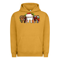 Pigment Peanut Butter Christmas teeth dentist Urban Hoodie - Jasminsmagicworld
