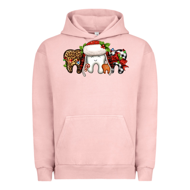 Christmas Teeth Dentist Urban Hoodie by Jasminsmagicworld | Teevron