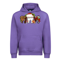 Tulip Christmas teeth dentist Urban Hoodie - Jasminsmagicworld