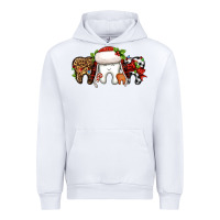 White Christmas teeth dentist Urban Hoodie - Jasminsmagicworld