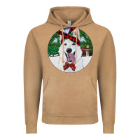 Vintage Camel Christmas White Shepherd With Cowhide Vintage Hoodie - RanaPortraitStore