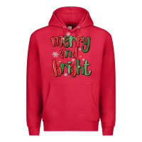 Cardinal merry and bright Premium Hoodie - MaliasSmallBusiness