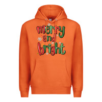 Carrot merry and bright Premium Hoodie - MaliasSmallBusiness