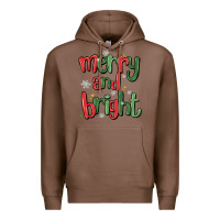 Chestnut merry and bright Premium Hoodie - MaliasSmallBusiness