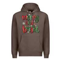Coffee merry and bright Premium Hoodie - MaliasSmallBusiness