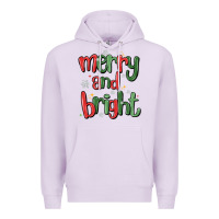 Lilac merry and bright Premium Hoodie - MaliasSmallBusiness