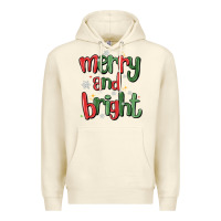 Sandshell merry and bright Premium Hoodie - MaliasSmallBusiness