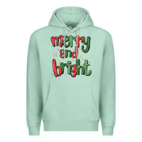 Seafoam merry and bright Premium Hoodie - MaliasSmallBusiness