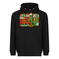 Black feliz navidad merry christmas cactus Heavyweight Hoodie - Jasminsmagicworld