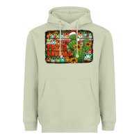 Matcha feliz navidad merry christmas cactus Heavyweight Hoodie - Jasminsmagicworld