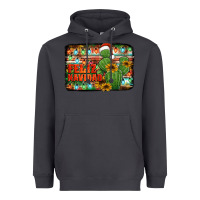 Smoke feliz navidad merry christmas cactus Heavyweight Hoodie - Jasminsmagicworld