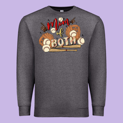 Mama Of Both Premium Sweatshirt Designed By Maliassmallbusiness
