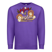 Purple mama of both Premium Sweatshirt - MaliasSmallBusiness