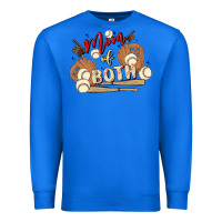 True Royal mama of both Premium Sweatshirt - MaliasSmallBusiness